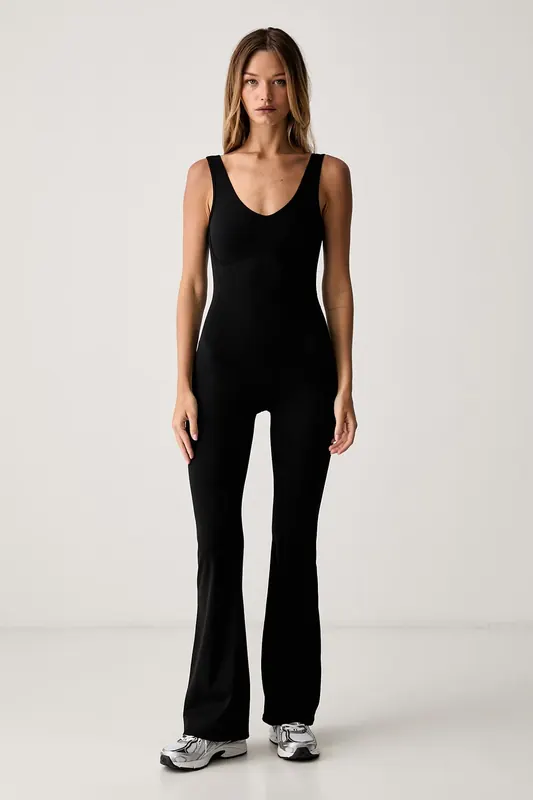 Le Privé kombinezon damski COMFORT FLARE JUMPSUIT