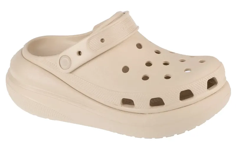 Crocs Classic Crush Clog 207521-2Y2, Damskie, Beżowe, klapki, syntetyk, rozmiar: 38/39