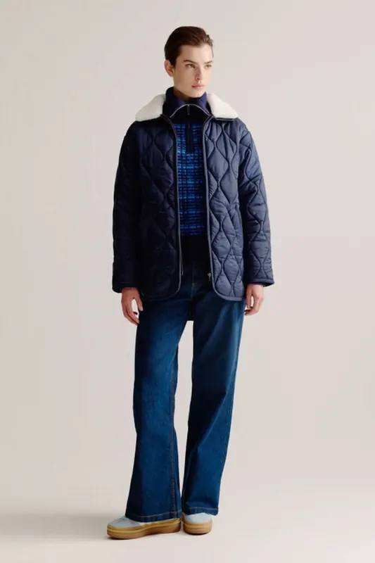 Josephine & Co Lindo Coat Navy Maat: 34 | Winterjassen Outlet | Dames | Blauw