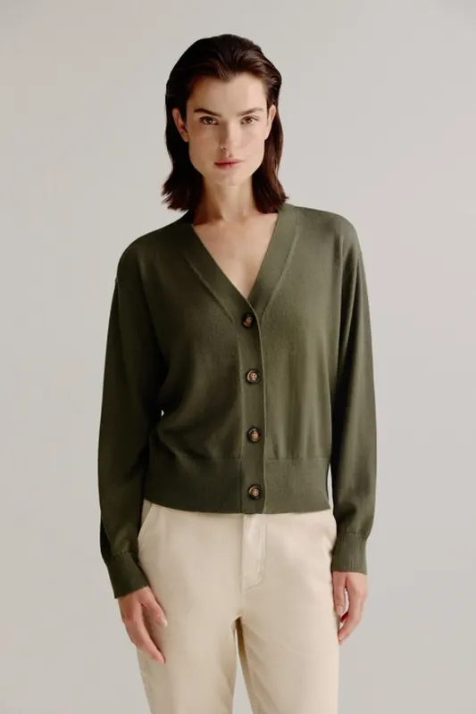 Josephine & Co August Cardigan Pesto Maat: XS | Cardigans Outlet | Dames | Groen