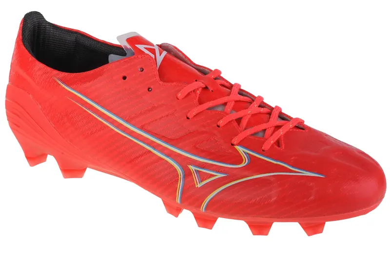 Mizuno Alpha Elite FG P1GA236264, Męskie, Czerwone, buty piłkarskie - korki, syntetyk, rozmiar: 45