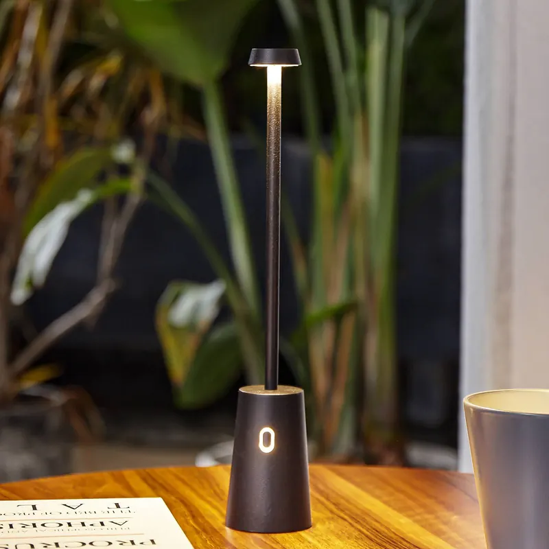 Akumulatorowa lampa stołowa LED Lindby Noelani, wysokość 30 cm, IP44,