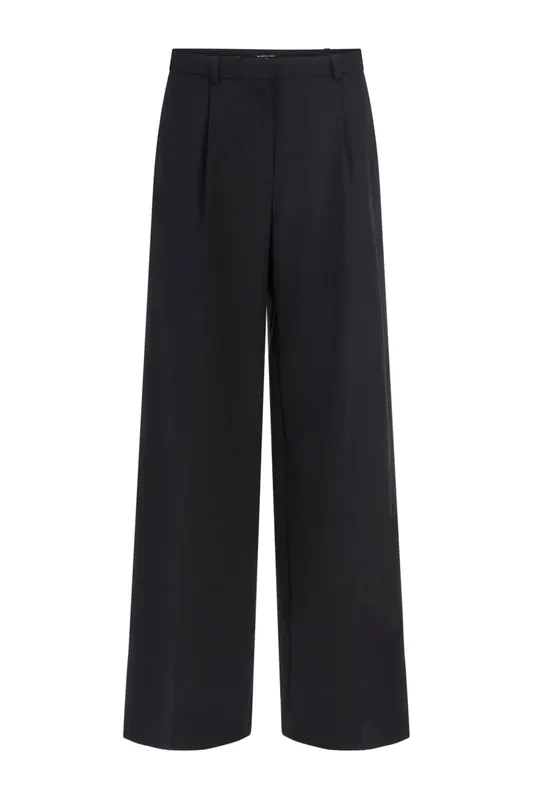GUESS Marciano By  Irina Wide Leg Pant Jet Black Maat: 42 | Pantalons Outlet | Dames | Zwart
