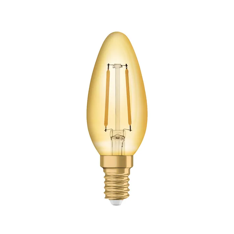 Radium LED Essence Ambiente E14 2,5W świeca złota