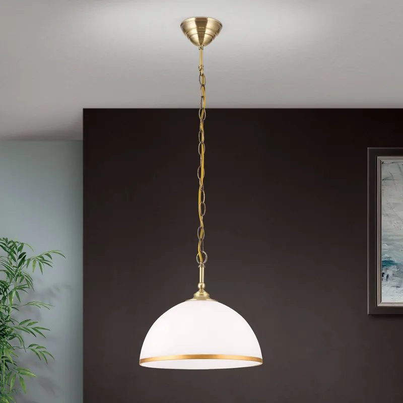 Żyrandol Old Lamp łańcuch, 1-pkt.