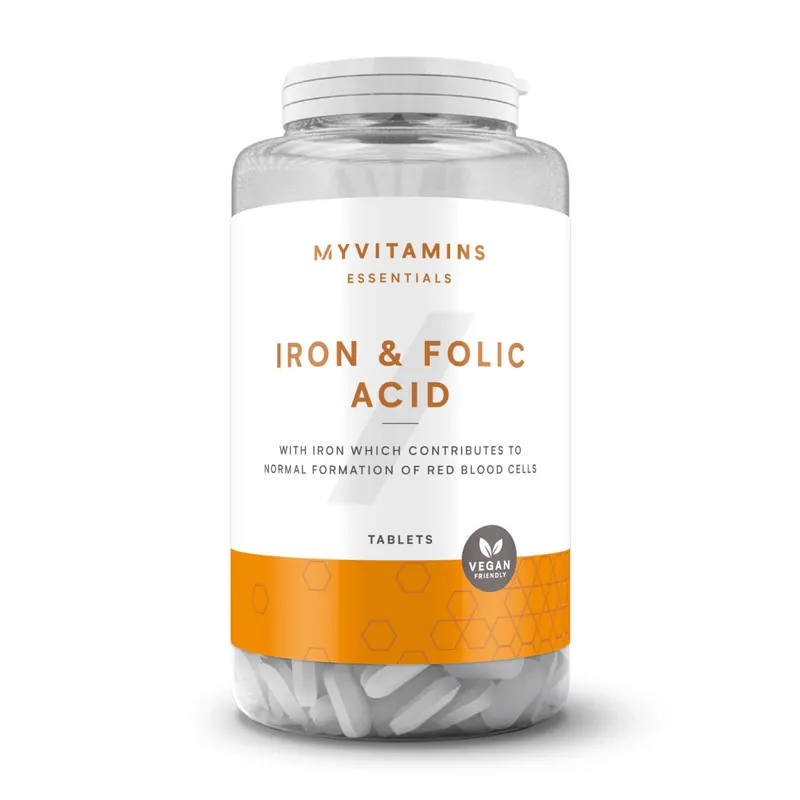 Myvitamins Iron & Folic Acid Tablet - 90Tablets