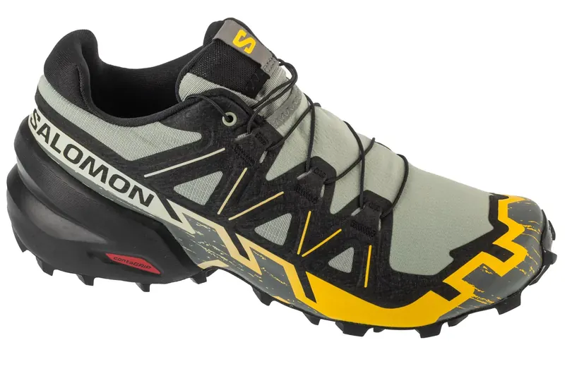 Salomon Speedcross 6 L47980500, Męskie, Szare, buty do biegania, tkanina, rozmiar: 47 1/3