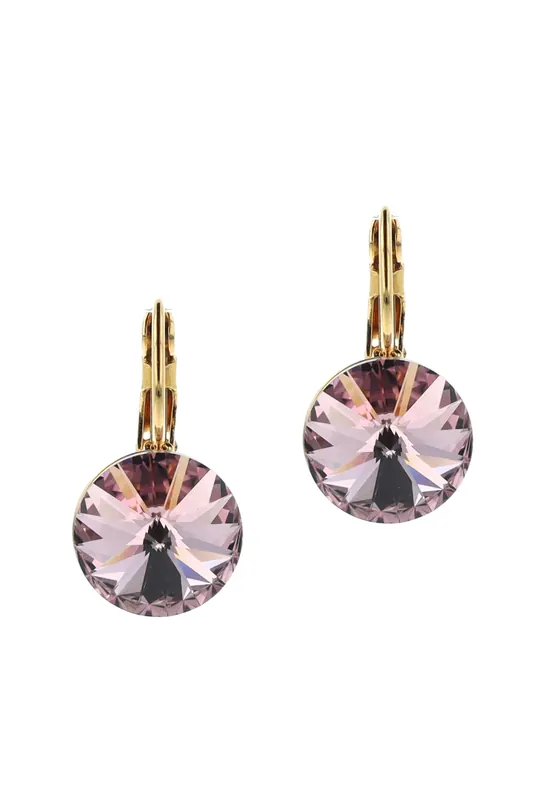 OTAZU Classic Disc Earhangers - Purple Maat: OS | Oorbellen Outlet | Dames | Paars