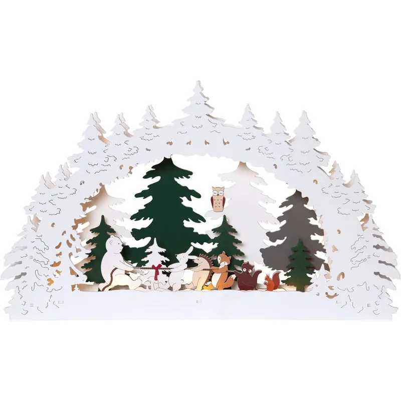 Świąteczna dekoracja świetlna Forest Friends – Star Trading