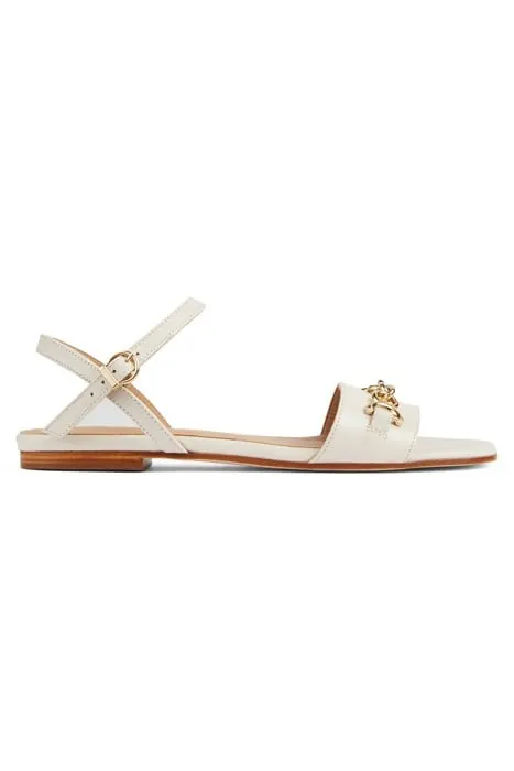 LK Bennett Fls Sandal Ecru Maat: 40 | Sandalen Outlet | Dames | Ecru
