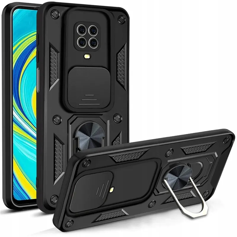 Etui Slide Do Xiaomi Redmi Note 9 Pro Note 9s +szkło