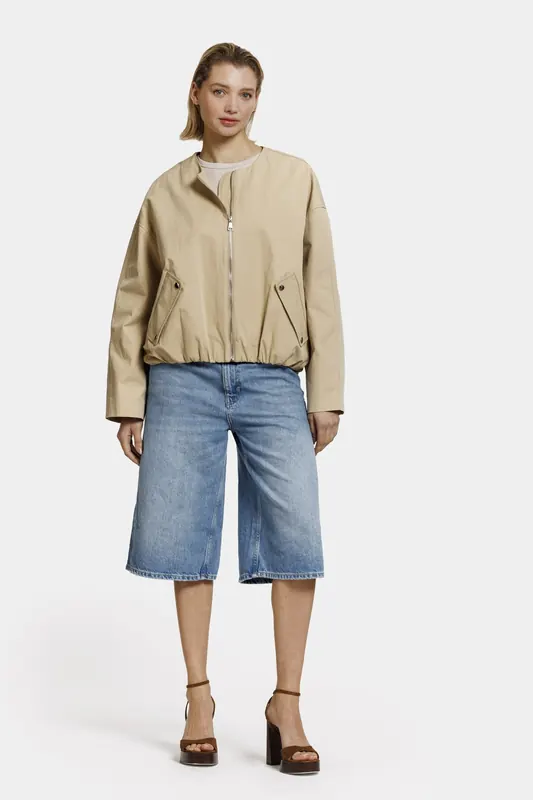 ALTER EGO Jane Jacket Sand Maat: M | Bomberjacks Outlet | Dames | Beige
