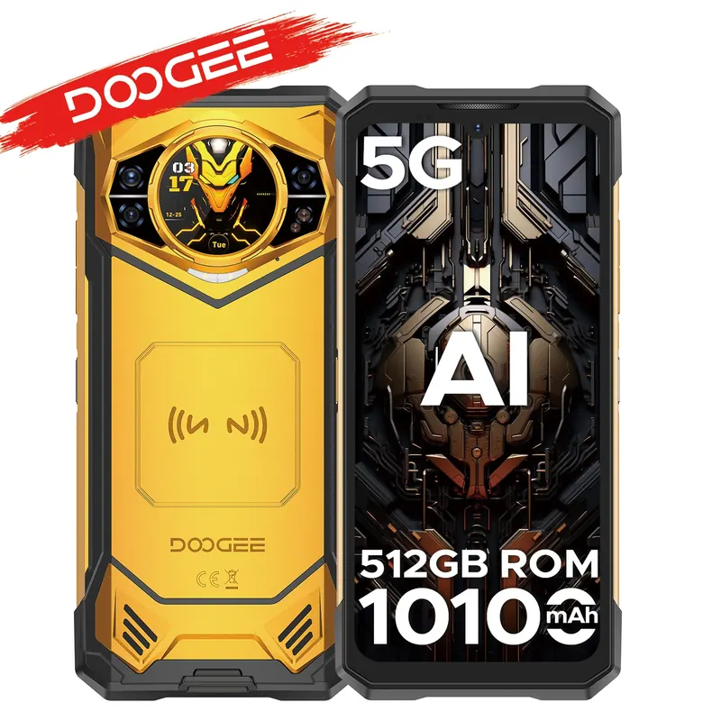 Wytrzymały telefon DOOGEE S200 X 5G 32Go 512Go, smartfon z ekranem IPS ”FHD 120Hz, bateria o pojemności mAh, wymiary telefonu.