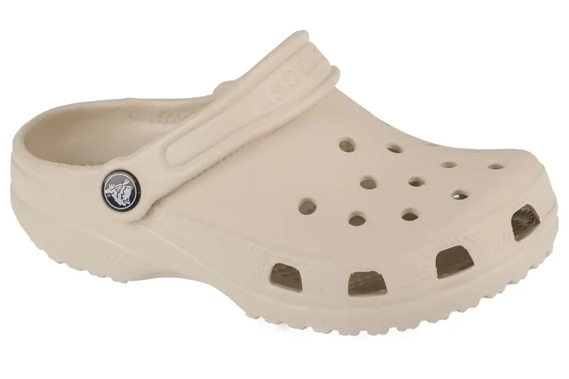 Crocs Classic Clog Kids 206991-2Y2, Dla chłopca, Beżowe, klapki, syntetyk, rozmiar: 38/39