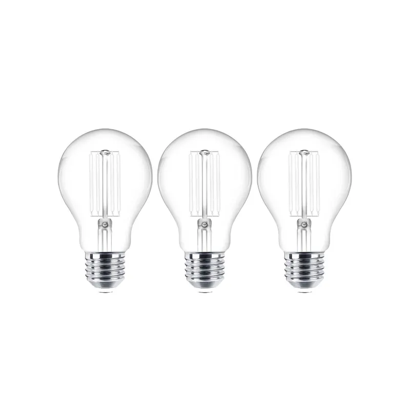 Żarówka LED E27 zestaw 3 4W 470 lmclear 2,700K