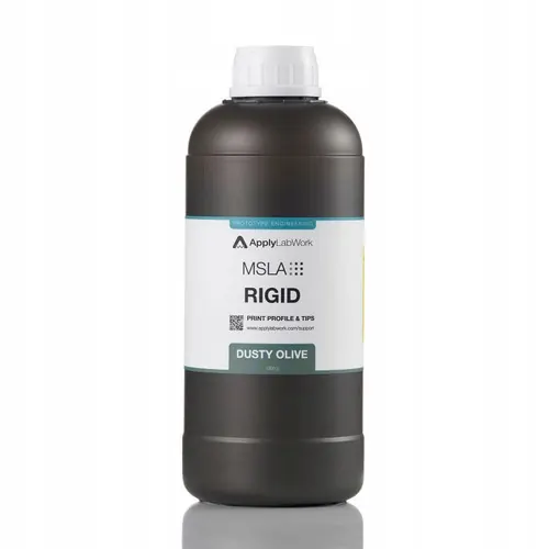 Živica pre 3D tlačiareň Applylabwork Msla Rigid Dusty Olive 1 kg