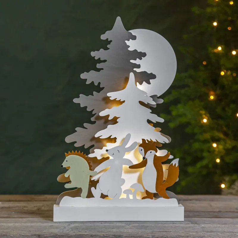 Oświetlenie dekoracyjne LED Forest Friends, lis