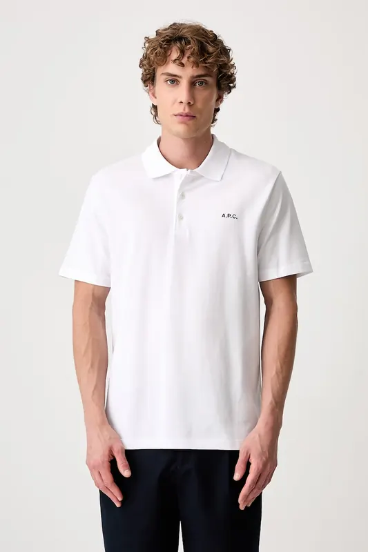 A.P.C. męskie bawełniane polo standard GOTS