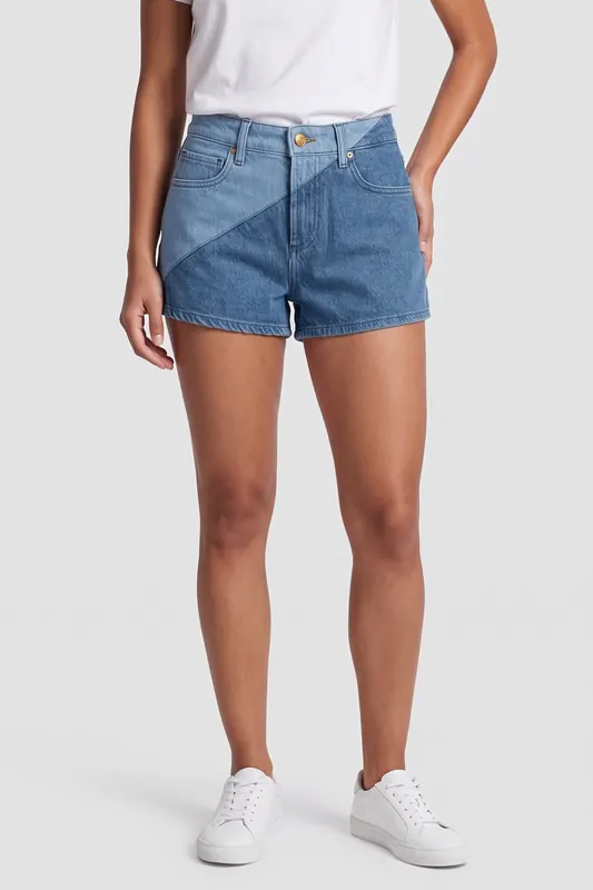 BA&SH Short Blue Maat: M | Korte Broeken Outlet | Dames | Blauw