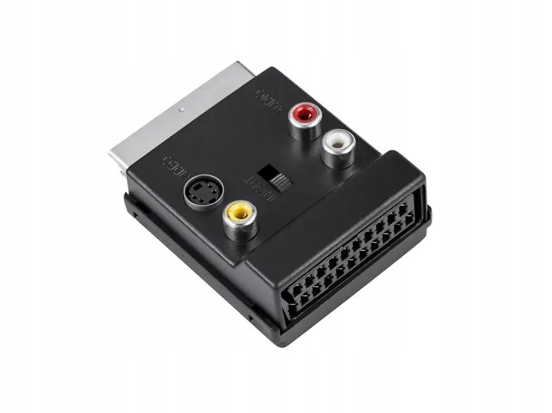 Złącze Euro S- 19 3xGN. RCA+SVHS+prz. Lechpol Electronics