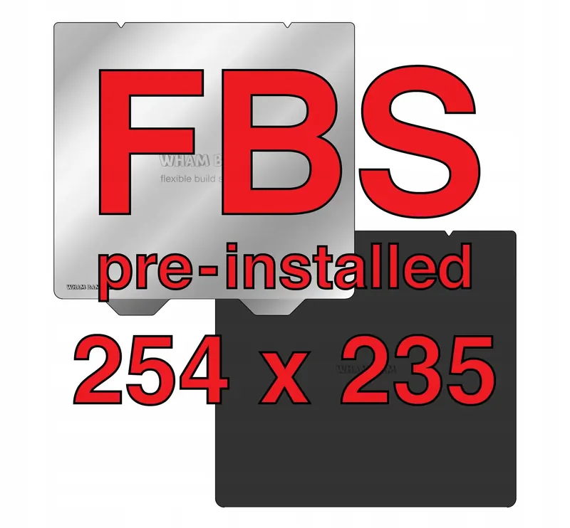 Wham Bam Pi Flexible Build System adhézna podložka 254 mm x 235 mm 10"