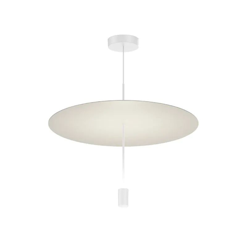 WEVER & DUCRÉ Żyrandol LED Shedda, średnica 55 cm, kolor szary jedwabisty,