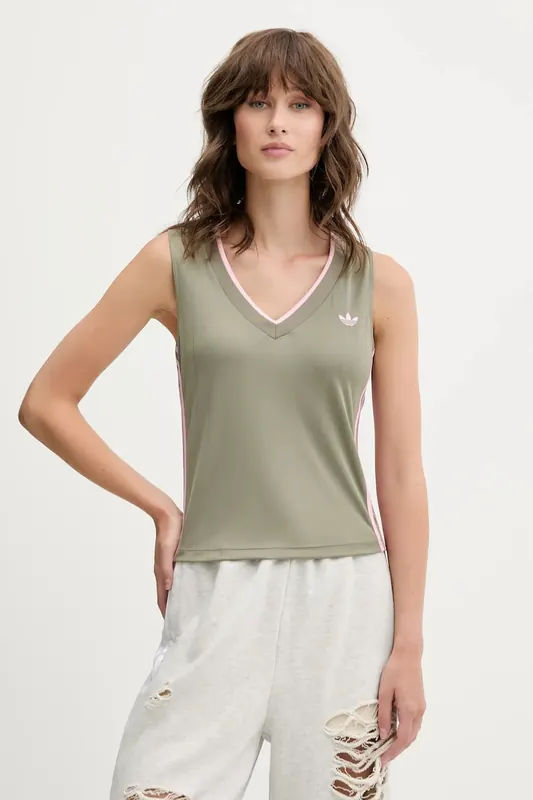 adidas Originals top V-Neck