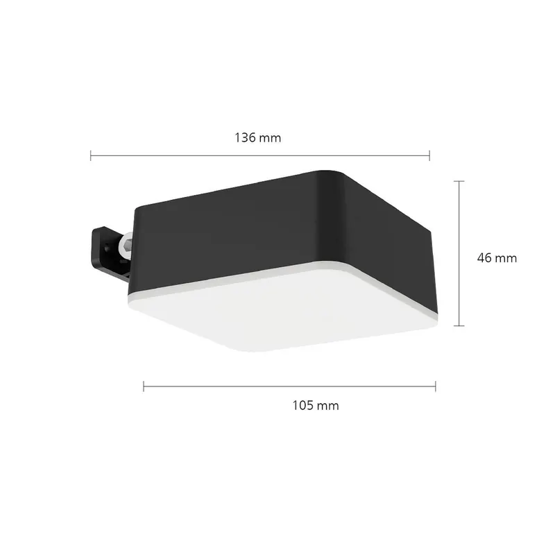 Kinkiet LED Philips Vynce, głowica 10,5 x 10,5 cm