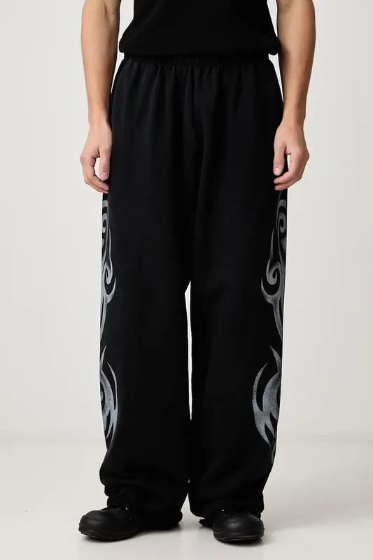 Vetements  Graffiti Tribal spodnie dresowe bawełniane męskie