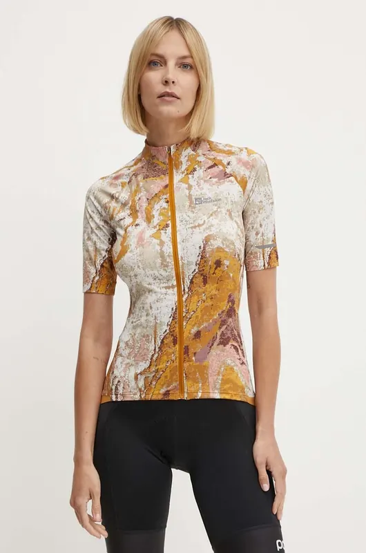 Jack Wolfskin t-shirt rowerowy Gravex Printed