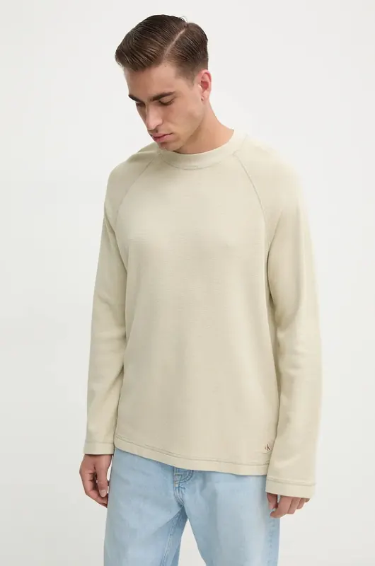 Calvin Klein Jeans longsleeve bawełniany