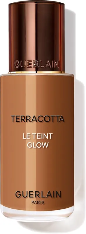 GUERLAIN Podkład rozświetlający w płynie Terracotta Le Teint Glow o naturalnym wyglądzie, kolor 7W Warm 35 ml