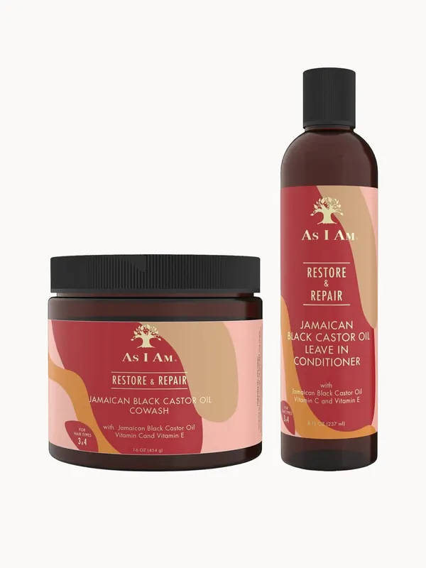 As I Am Jamaican Black Castor Oil - The Detangling Mix Bundle