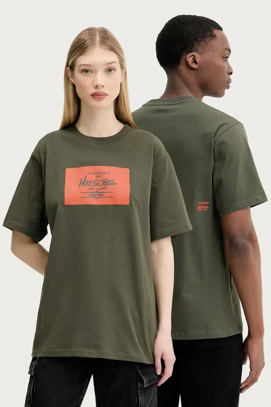 Herschel t-shirt bawełniany