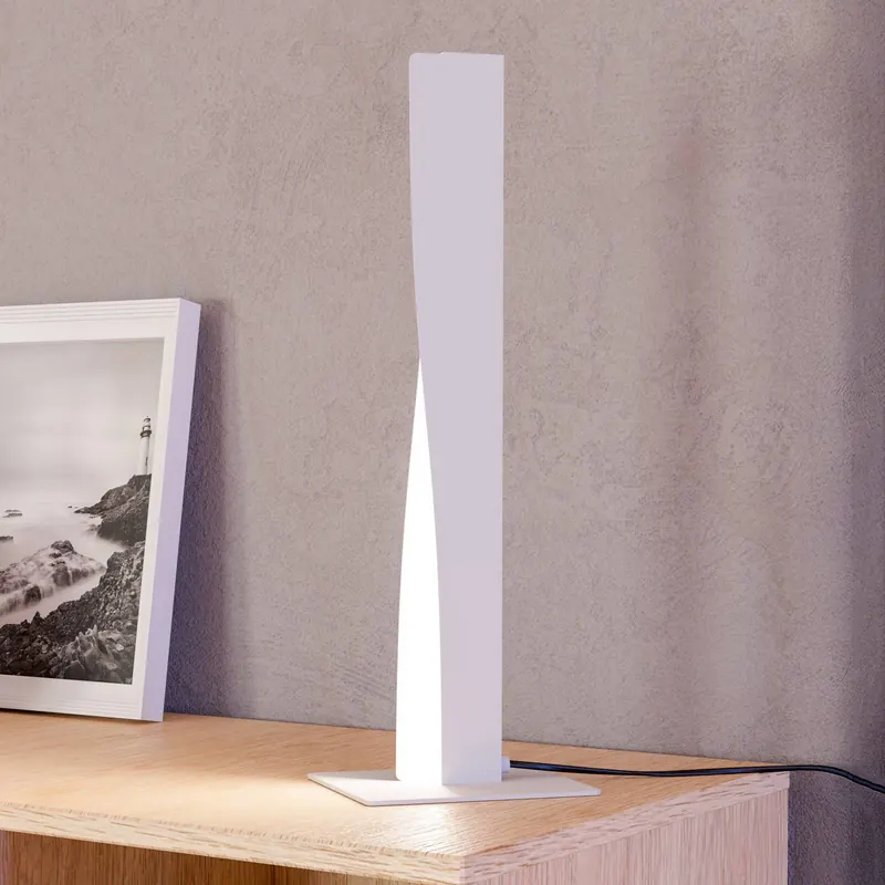 EGLO connect Inteligentna lampa stołowa LED Bolognano-Z, szara