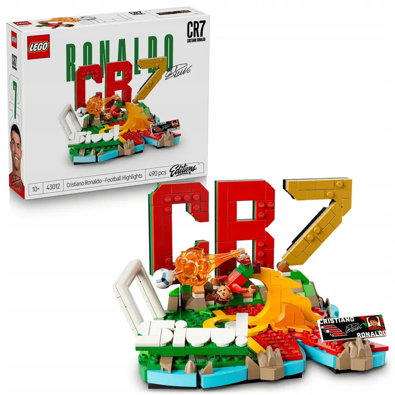 Lego Editions Football 43012 Cristiano Ronaldo piłkarskie momenty