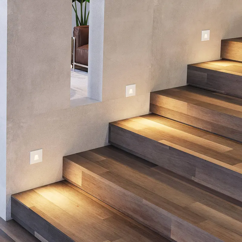 Oprawa wpuszczana LED Molto Luce Wall 68R SQ, biały, aluminium, CCT