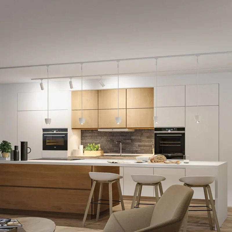 Paulmann URail Smart LED wisząca Tyros, biała sygnałowa, ZigBee