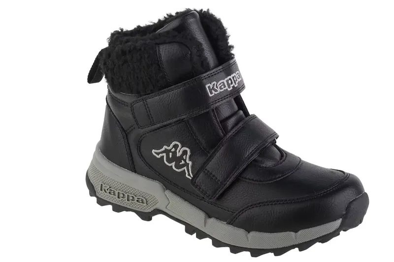Kappa Tapiwa K 260914K-1116, Dla chłopca, Czarne, buty zimowe, tkanina, rozmiar: 31