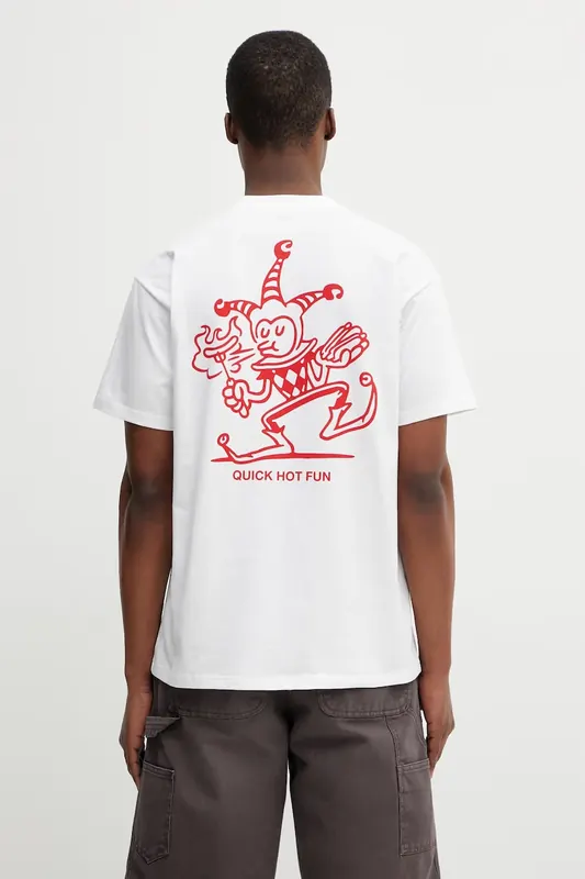Carhartt WIP S/S Harlequin BBQ T-Shirt T-shirt bawełniany męski
