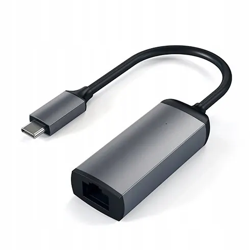 Adaptér RJ-45 Usb-c Satechi St-tcenm sivý