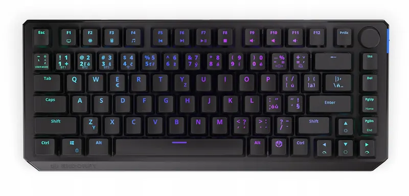 Endorfy Thock 75% Wireless Czarny, układ Cz/pl
