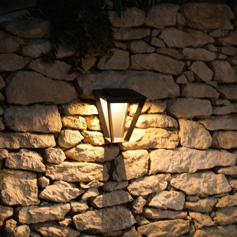 Lampa ścienna LED Metro z czujnikiem, szara