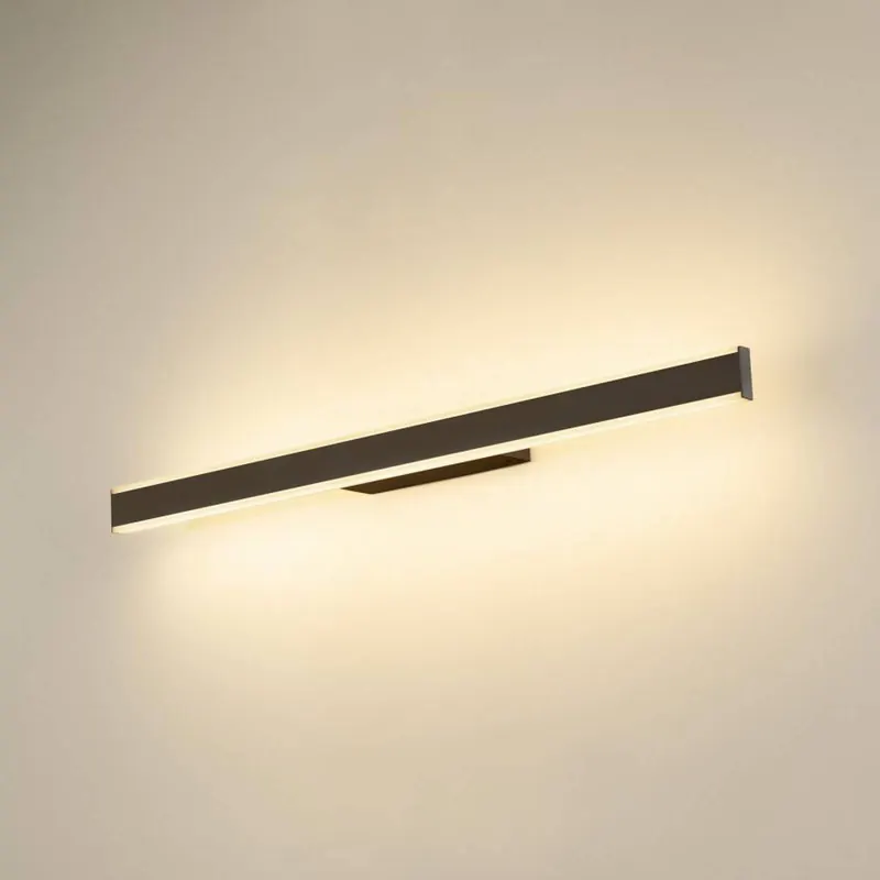 SLV Kinkiet LED do łazienki One Linear, 70 cm, czarny, CCT