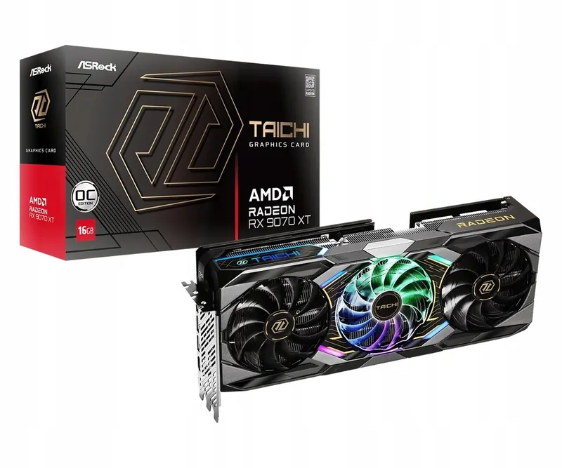 Asrock Karta graficzna Radeon Rx 9070 Xt Taichi 16GB