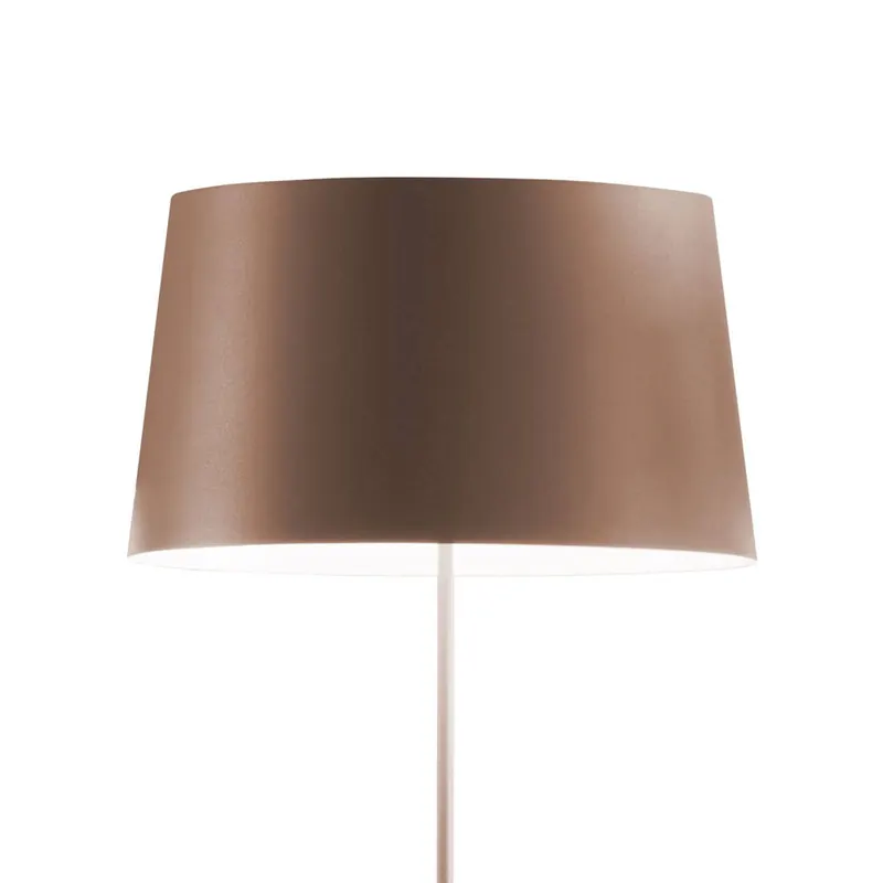 Vibia Warm 4906 designerska lampa stojąca, brązowa