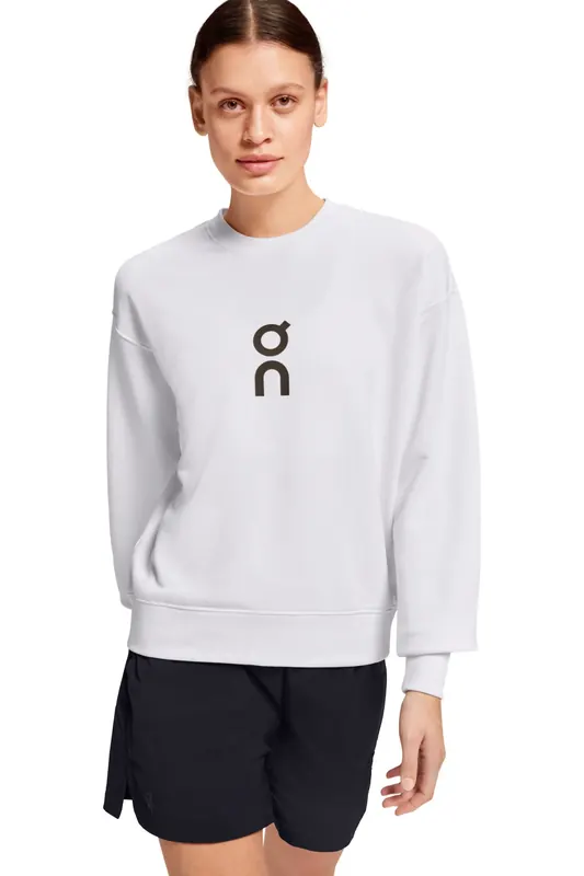 On Club Crew 1 White Maat: L | Longsleeves Outlet | Dames | Wit