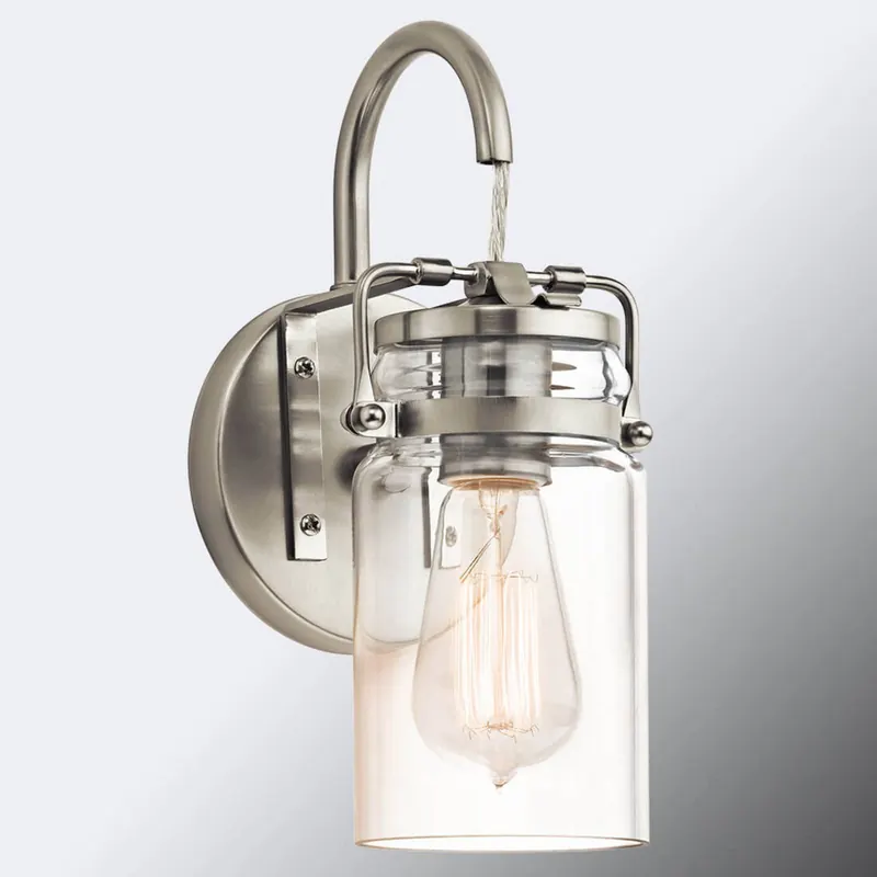 Vintage, lampa ścienna Brinley