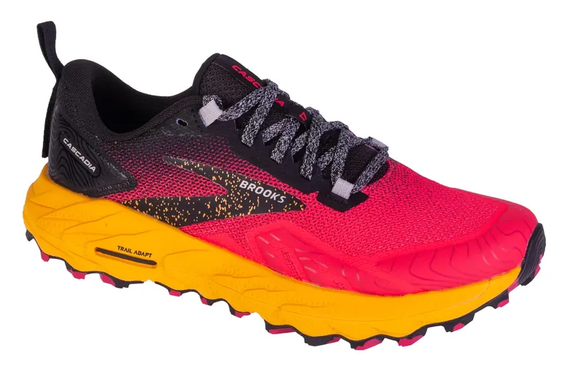 Brooks Cascadia 17 1203921B609, Damskie, Różowe, buty do biegania, tkanina, rozmiar: 38