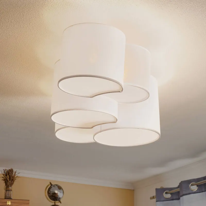Lampa sufitowa Mona 5-punktowa, biała
